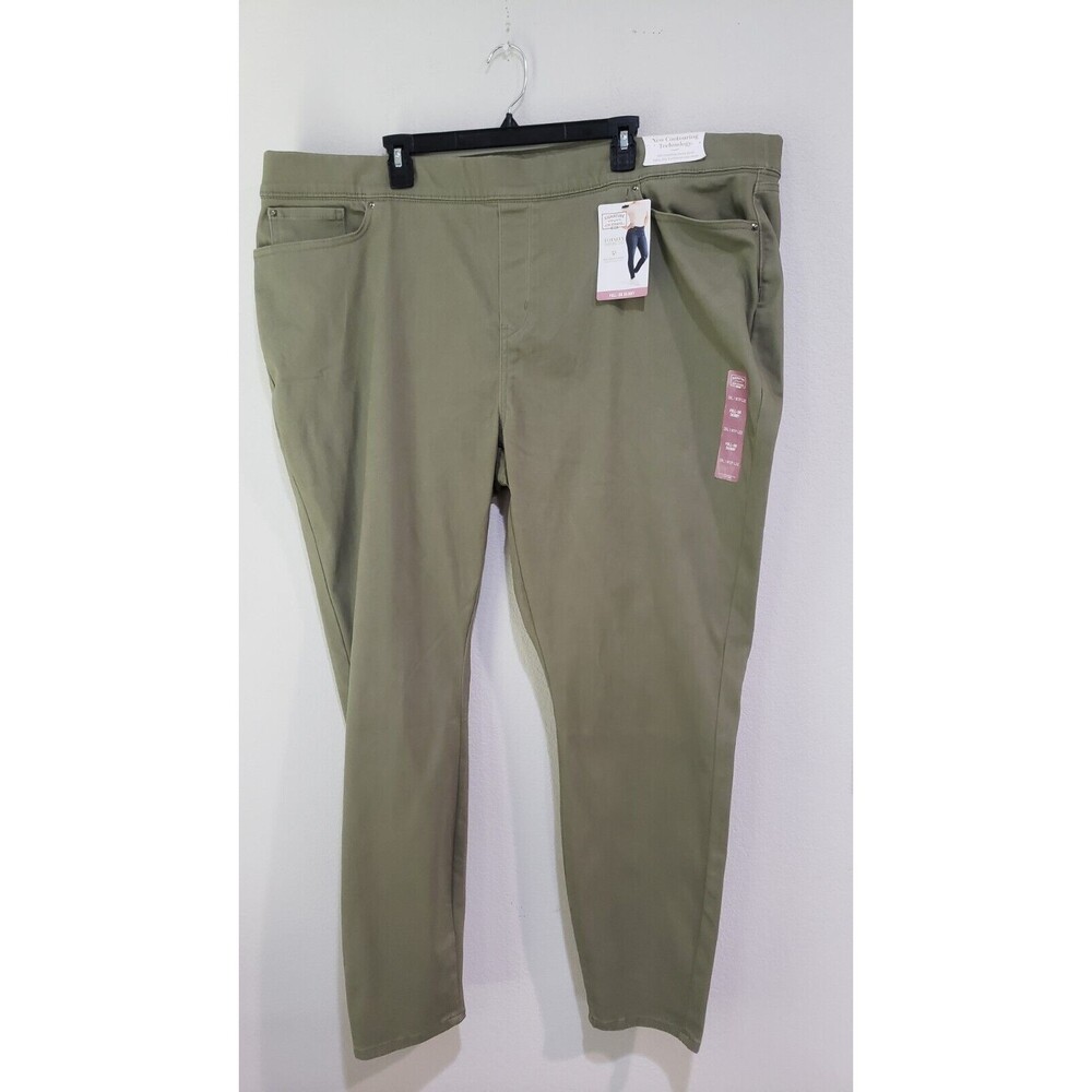 Signature By Levi Strauss NEW Women's Shaping Pull-On Super Skinny Pants SZ 28L